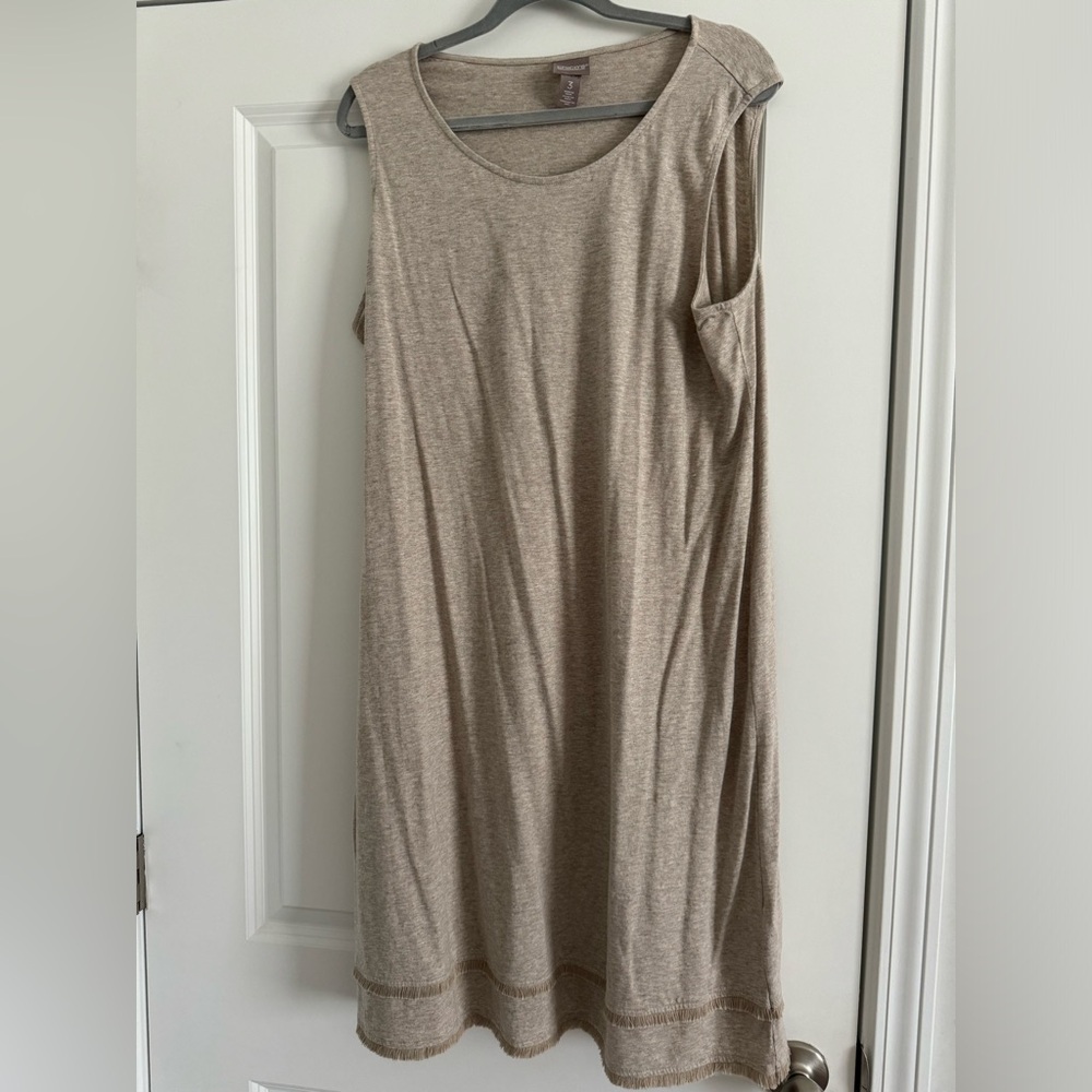 Chico’s Dress with cute fringe hem!